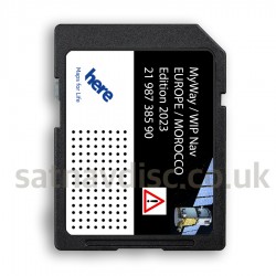 Citroen Rneg Myway WipNav Navigation SD Card Map Update 2023