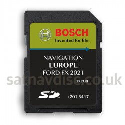 Ford FX Navigation SD Card Map Update Europe 2021 - 2022