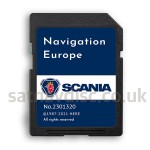 Scania Truck Navigation SD Card SAT NAV EUROP UK MAP 2022