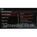 KIA GEN5 STD5 5.x LG Navigation SD Card Map Update EU and UK 2023