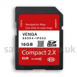 KIA GEN 2.0 2.x Navigation SD Card Map Update EU and UK 2023