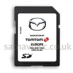 Mazda AVN1 NVA-SD8110 Navigation SD Card Europe + Turkey Map Update 2022 - 2023