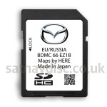 Mazda MZD Mazda 3 | CX-30 Navigation SD Card Map Update 2022 - 2023
