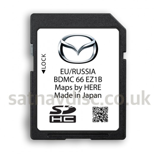 Mazda MZD Mazda 3 | CX-30 Navigation SD Card Map Update 2022 - 2023