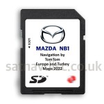 Mazda NB1 Navigation SD Card Map Update 2023 - 2024