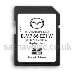 Mazda Connect SKYACTIV Navigation SD Card Map Update 2023 - 2024