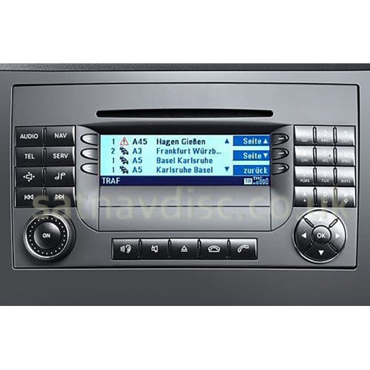 Mercedes NTG2 AUDIO 50 APS Navigation CD Disc Map Update 2018