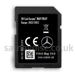 Mercedes V19 A218 Navigation SD Card Map A B CLA GLA class 2022 - 2023