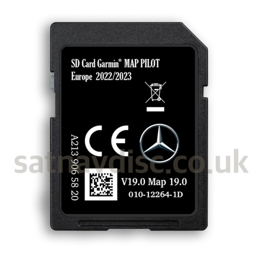 Mercedes V19 Touchpad A213 Navigation SD Card C E X GLS class 2022 - 2023