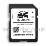 Mitsubishi MMCS Navigation SD Card Map Update Europe and UK 2023