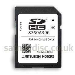 Mitsubishi W-11 W-12 Navigation SD CARD SAT NAV MAP UK and EUROPE UPDATE 2023
