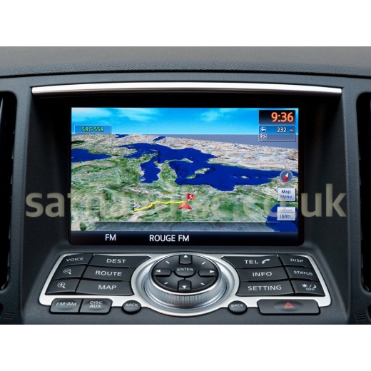 Nissan Connect Premium 08IT - X9 Navigation DVD Disc Map Update 2021 - 2022