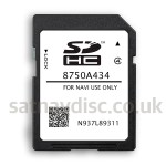 Peugeot 4008 P-11 8750A434 Navigation SD Card Map Update 2023