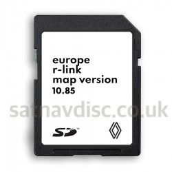 Renault R-Link v11.05 Navigation SD Card Map Update 2023 - 2024
