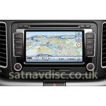 Volkswagen RNS510 V17 SD Card Navigation Map Europe Update 2021