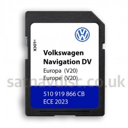 Volkswagen DV v20 DISCOVER PRO Navigation SD CARD SAT NAV MAP 2023 - 2024