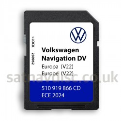 Volkswagen DISCOVER PRO DV v22 Navigation SD Card Map Update 2024 - 2025
