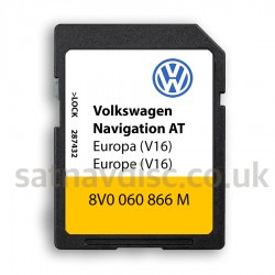 Volkswagen MIB1 AT V16 Navigation SD Card Map Update Europe 2022
