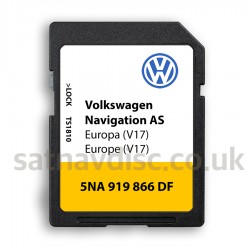 Volkswagen MIB2 AS v17 DISCOVER MEDIA Navigation SD CARD SAT NAV MAP 2023 - 2024