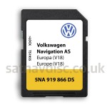 Volkswagen MIB2 AS v18 Discovery Media Navigation SD Card Map Update 2024