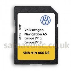 Volkswagen MIB2 AS v18 DISCOVER MEDIA Navigation SD Card Map Update 2024