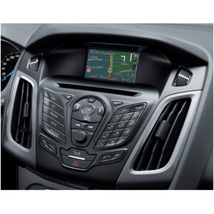 2018 ford transit sat nav